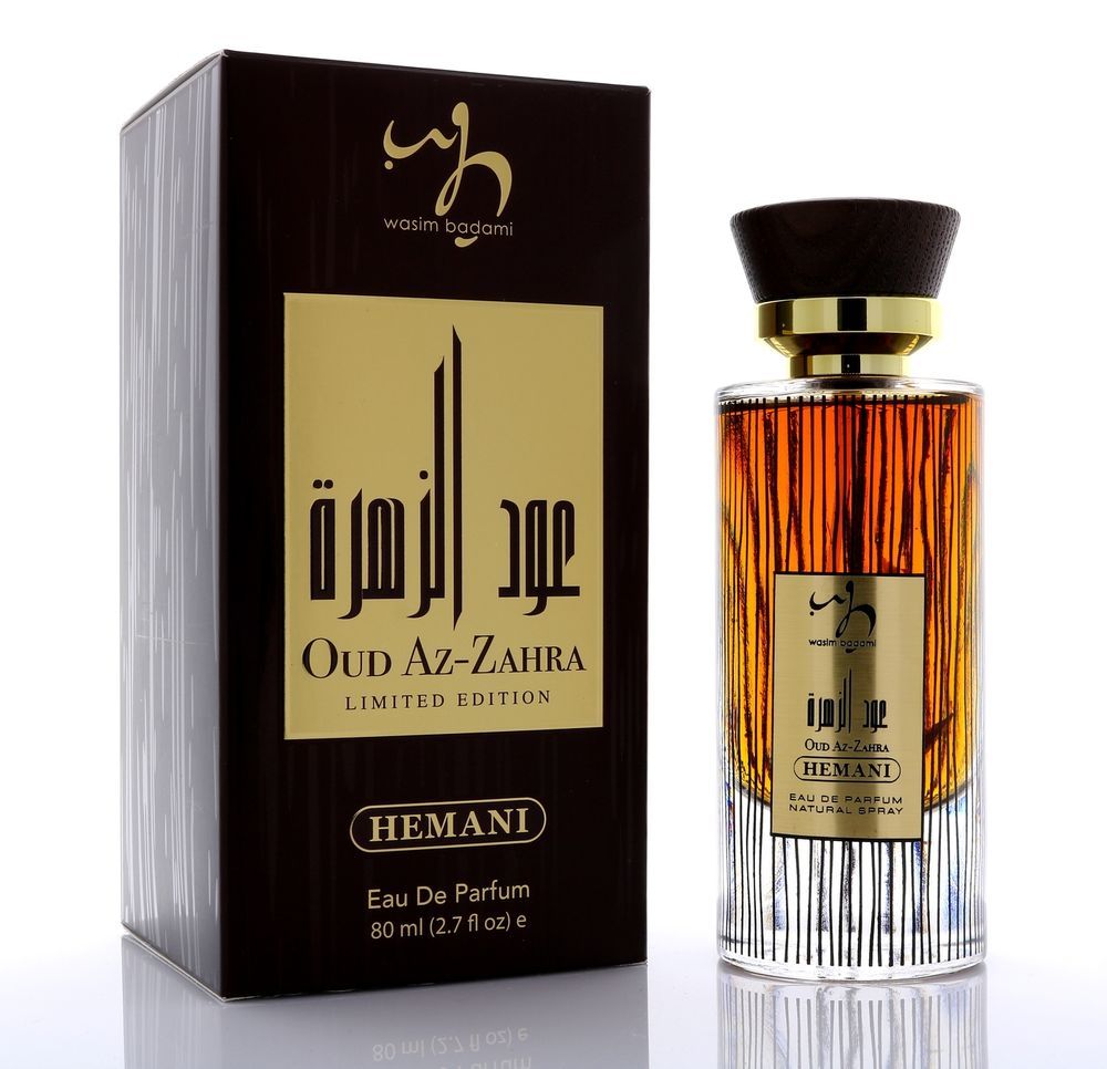 WB HEMANI Perfume Oud az Zahra 80mL - Limited Edition