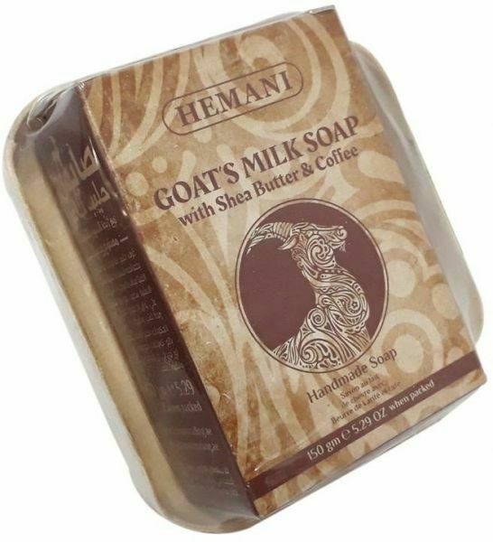 HEMANI Goat Milk Soap Shea Butter & Coffee 150g