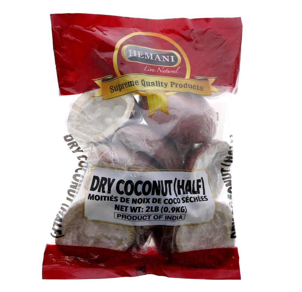 HEMANI Dry Coconut Halves 2LB