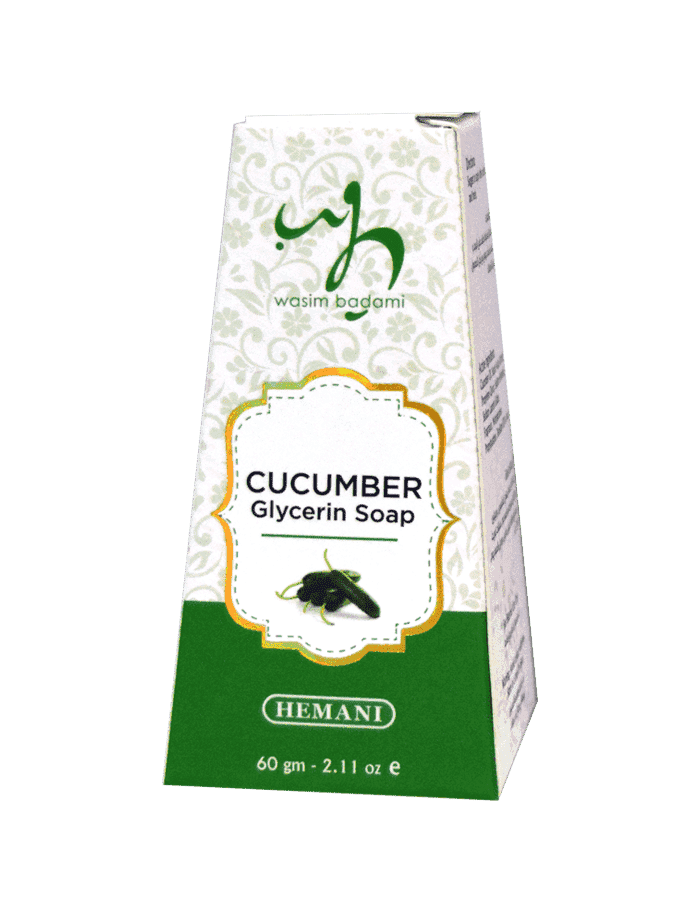 HEMANI Triangle Cucumber Soap 60g