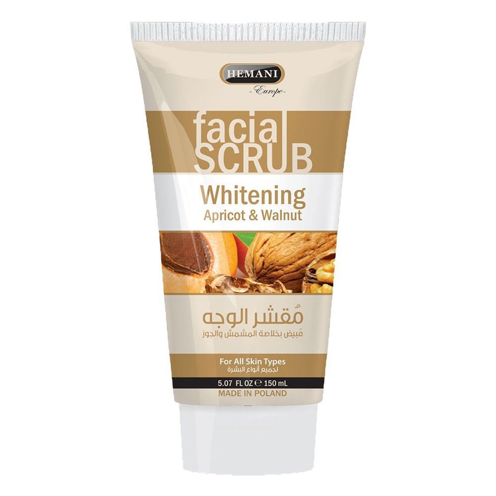 HEMANI Facial Scrub Apricot & Walnut 150mL