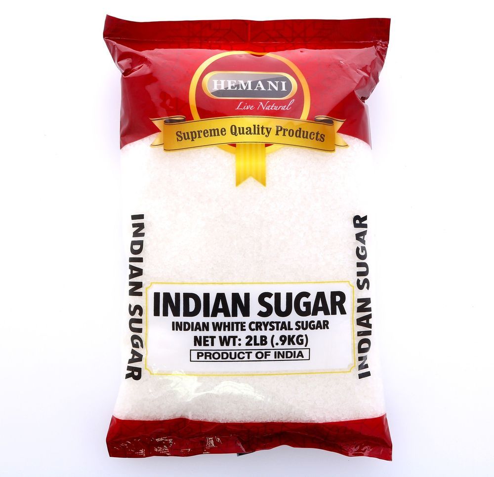 HEMANI Indian Sugar - White Crystal Sugar - 2LB