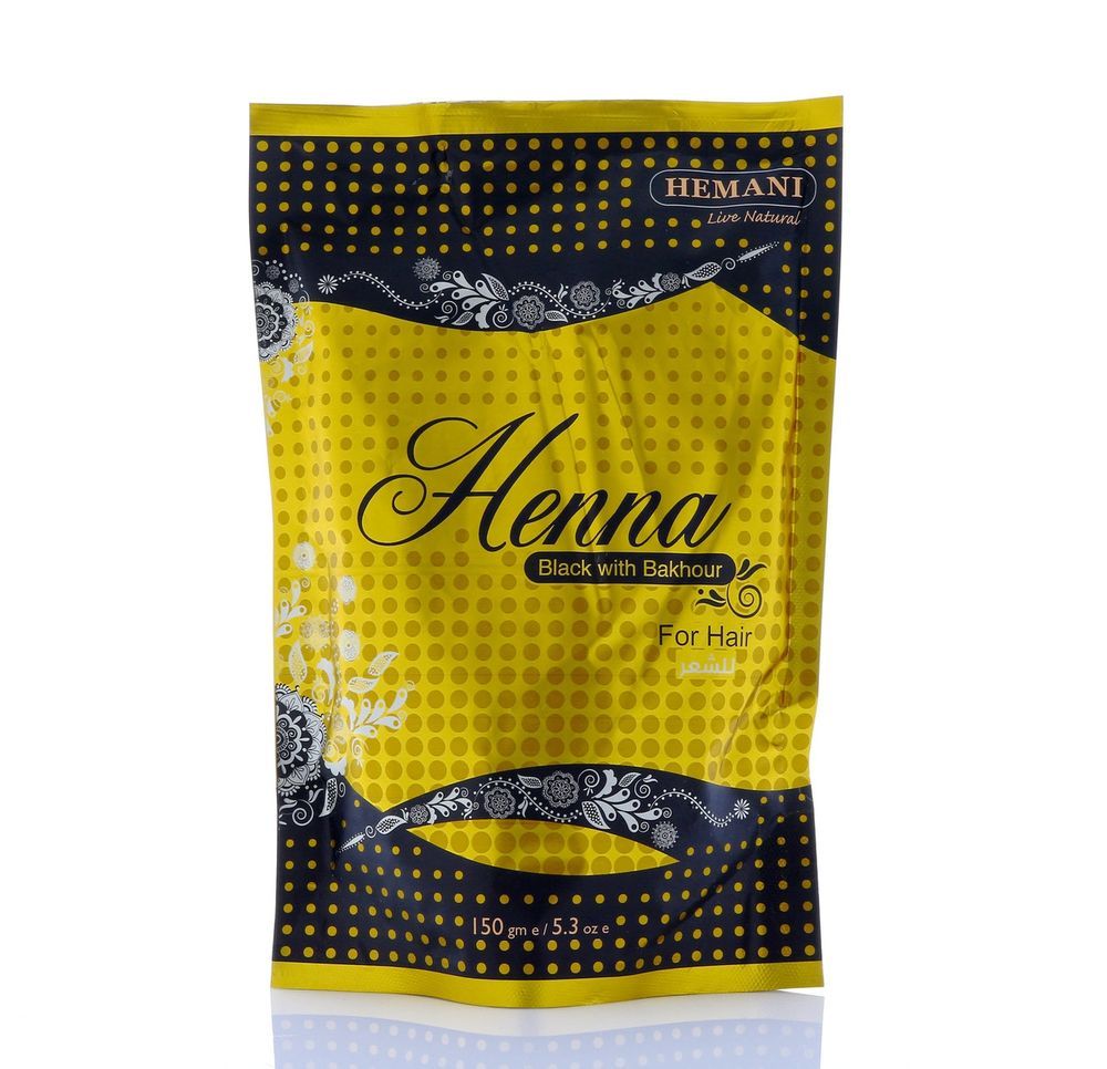 HEMANI Henna Black with Bakhour 150g