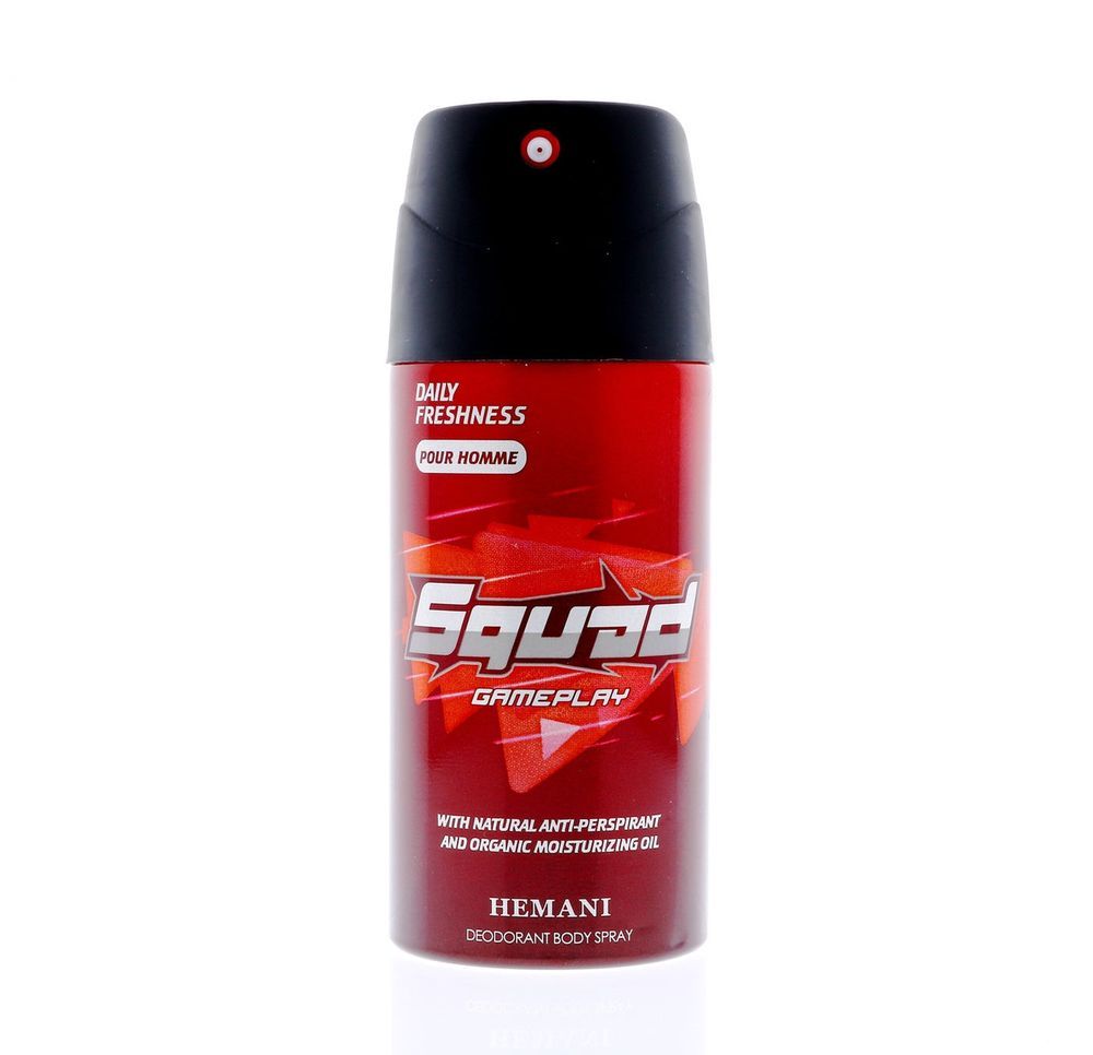 HEMANI Squad Deodorant Spray Gameplay For Men