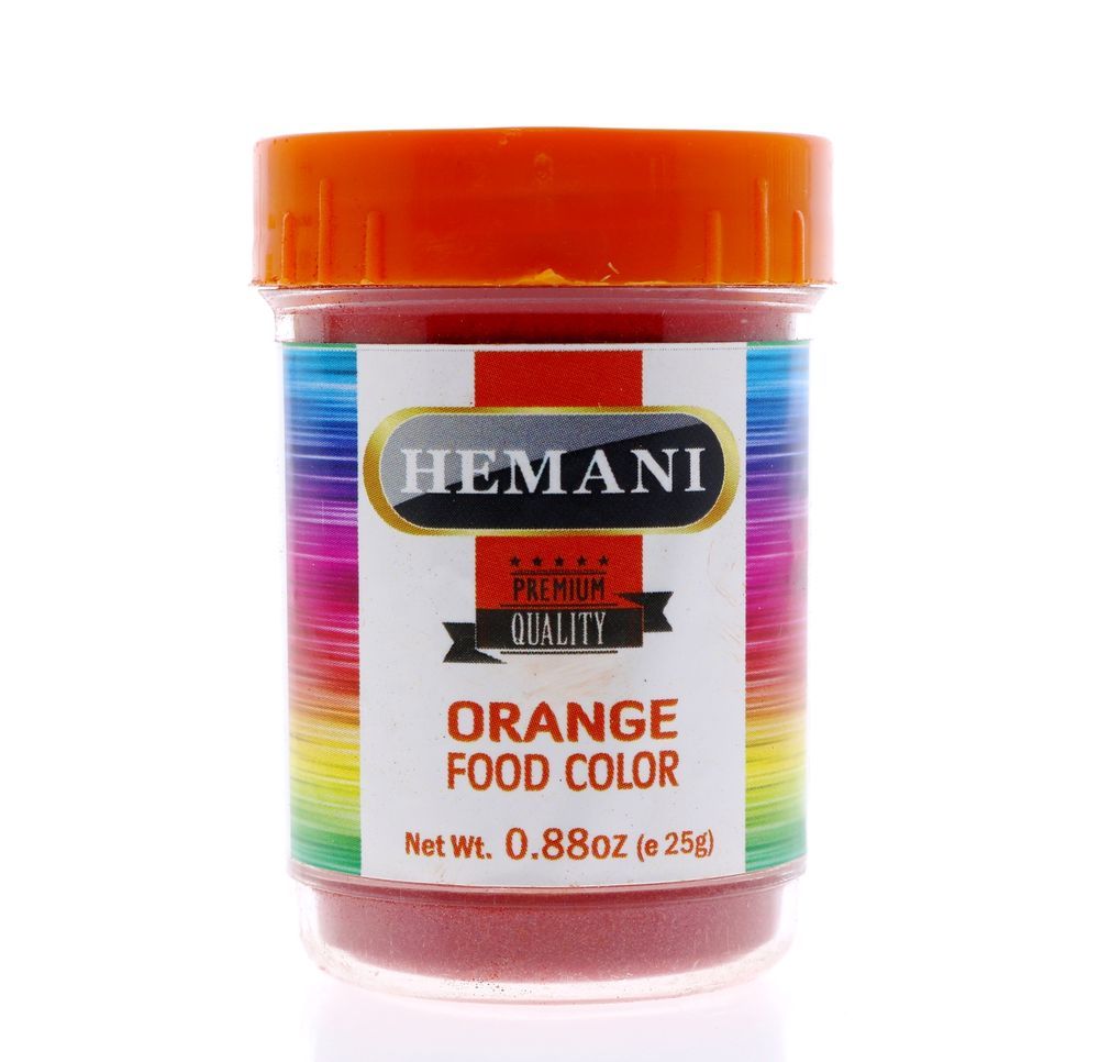 HEMANI Food Color Orange 25g