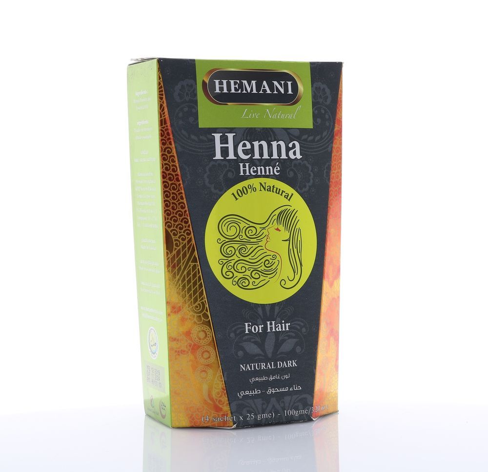 HEMANI Henna Box Black 100g