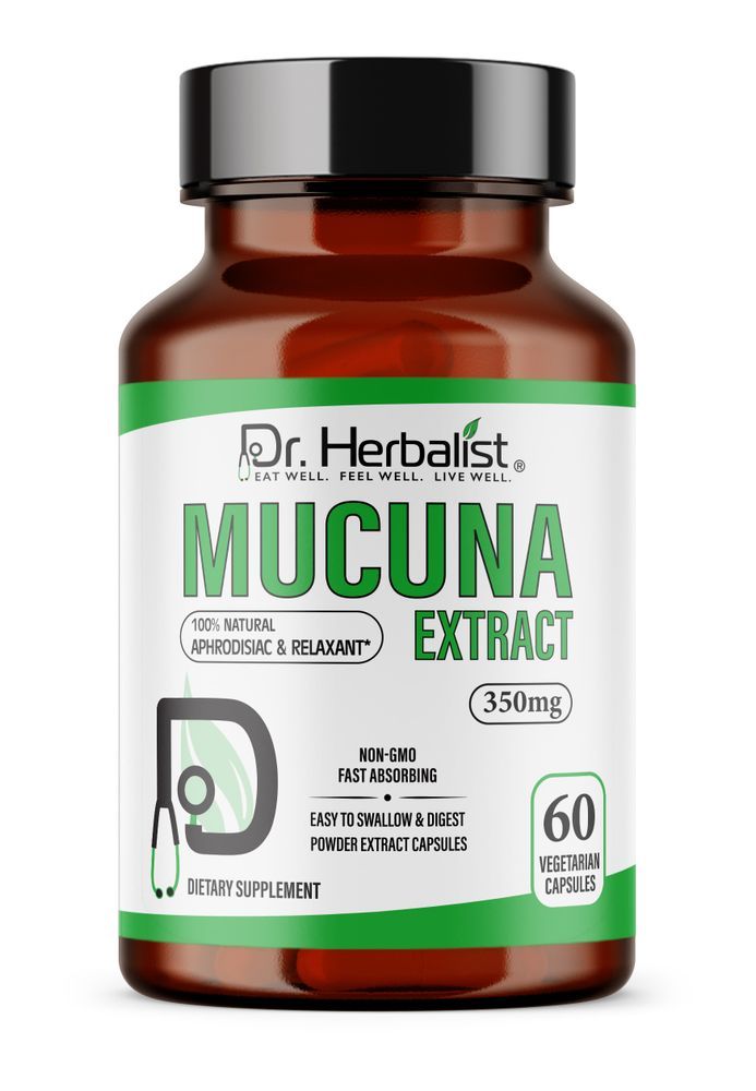 DR. HERBALIST Mucuna Extract 350mg 60 Capsules