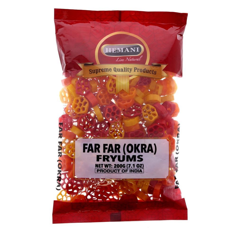 HEMANI Far Far (Fryum) Okra 200g