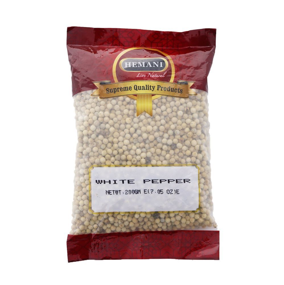 HEMANI White Pepper Seed 200g