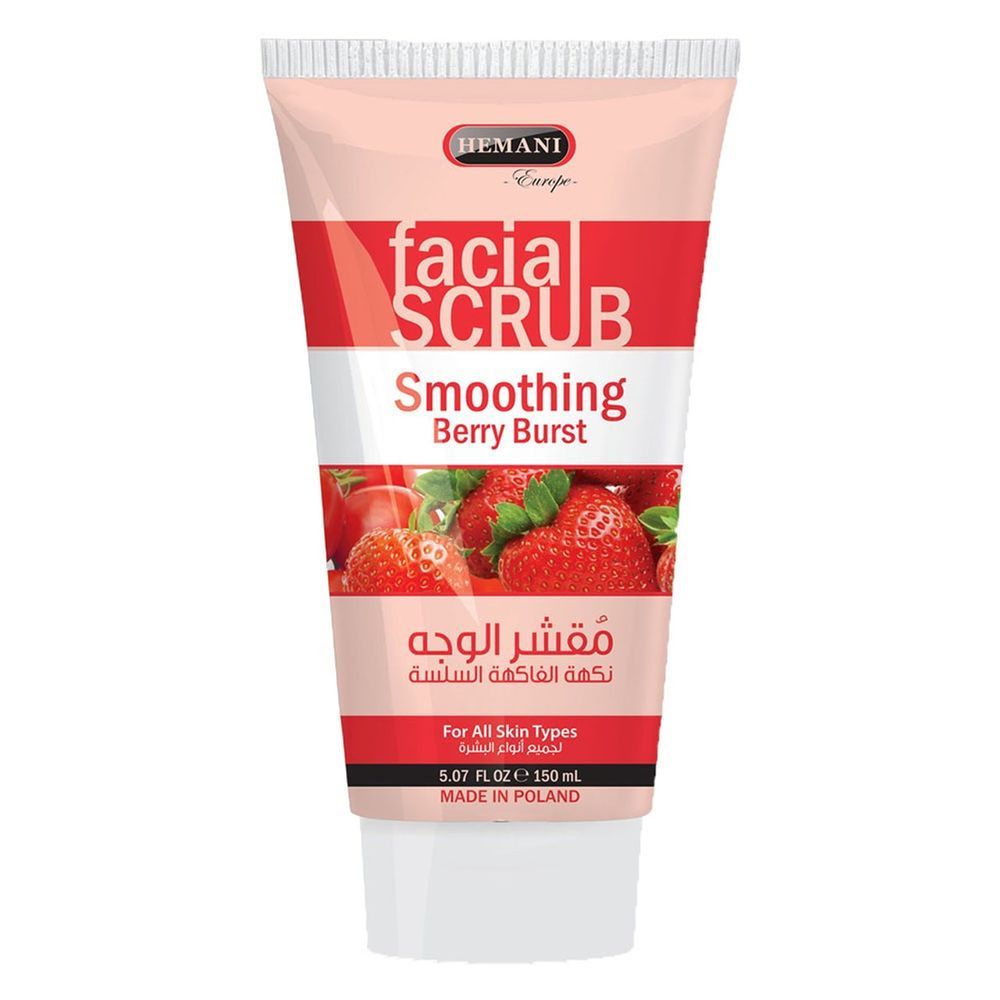 HEMANI Facial Scrub Smoothing Berry 150mL