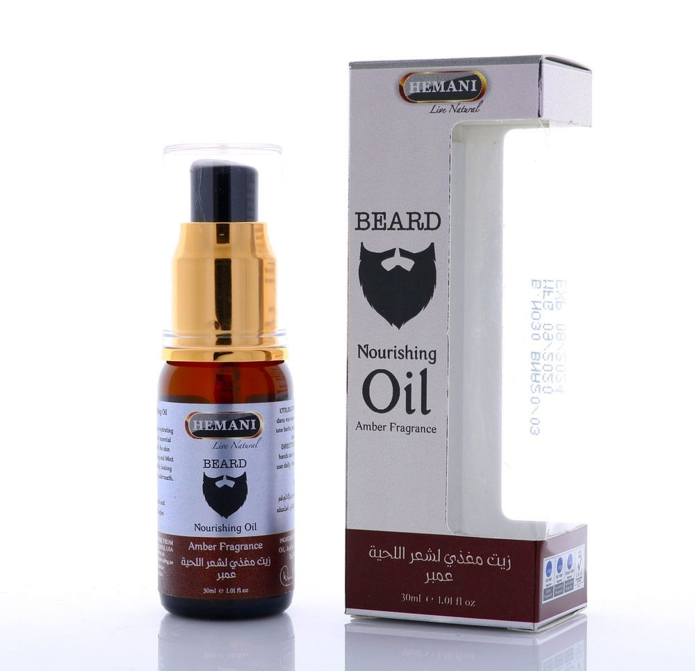 HEMANI Beard Oil with Amber 30mL