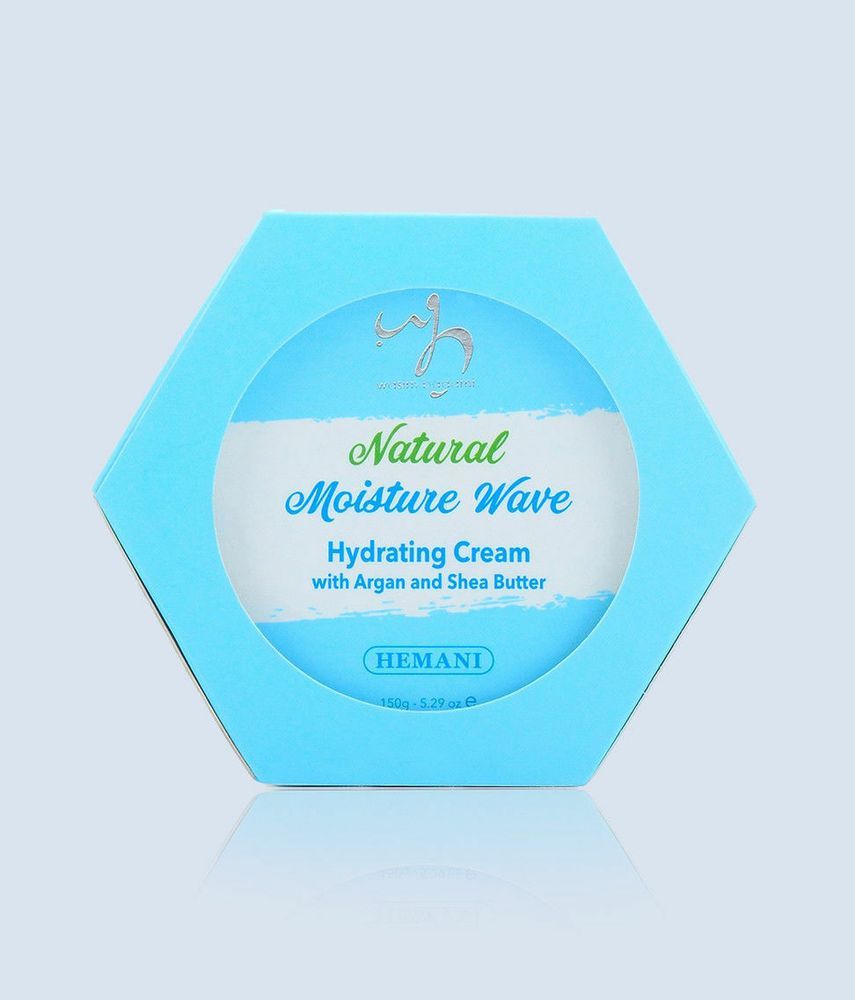 WB HEMANI Moisturizing Natural Moisture Wave Cream Argan Shea Butter 150g