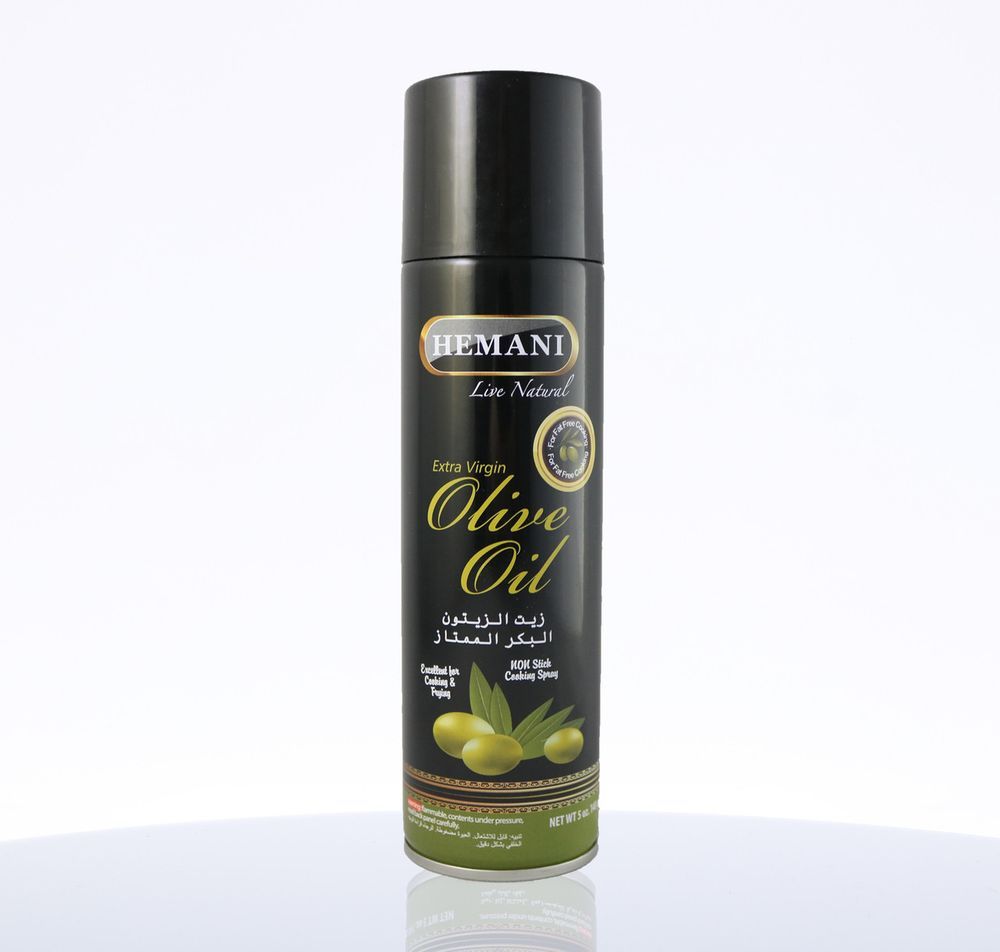 HEMANI Extra Virgin Olive Oil Alluminum Spray 140mL