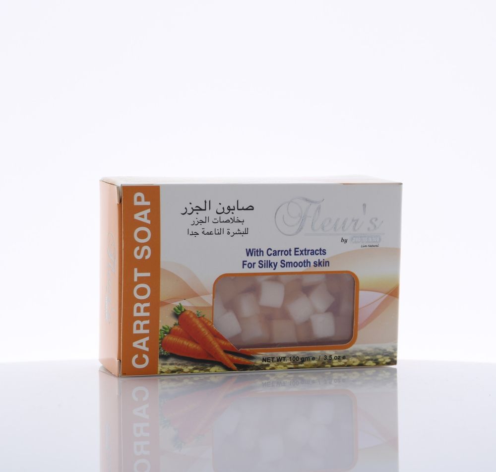 HEMANI Herbal Transparent Soap Carrot 100g