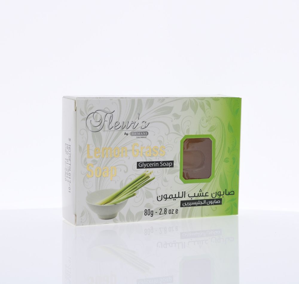 HEMANI Glycerin Transparent Soap Lemon Grass 75g