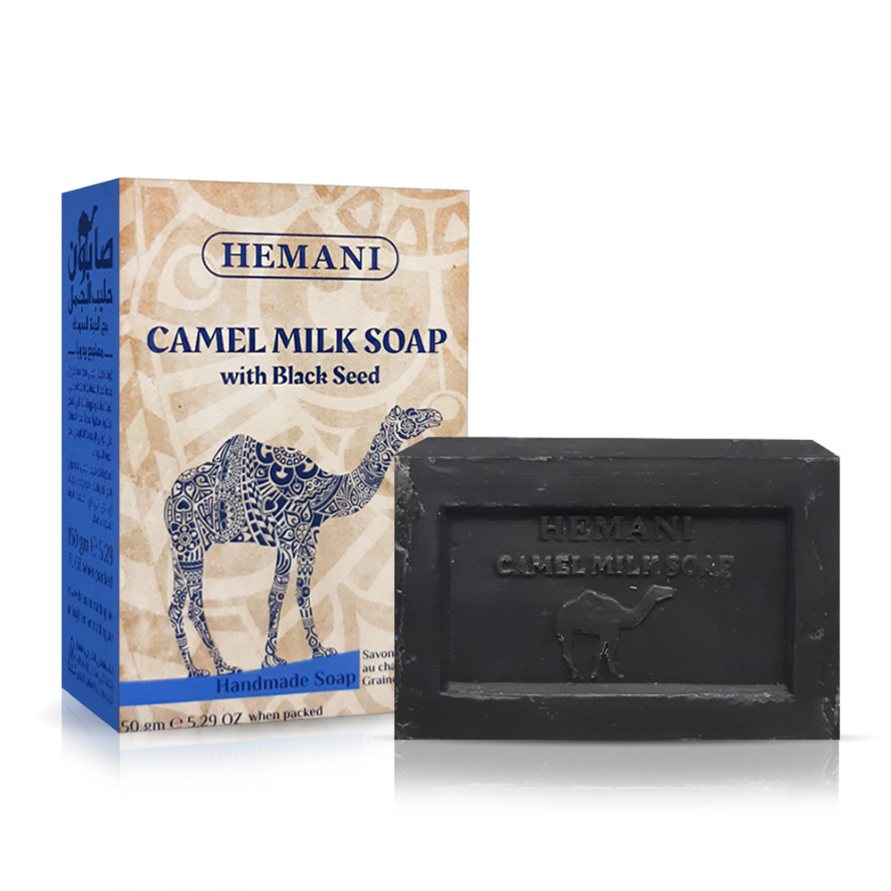 HEMANI Camel Milk Soap Blackseed 150g