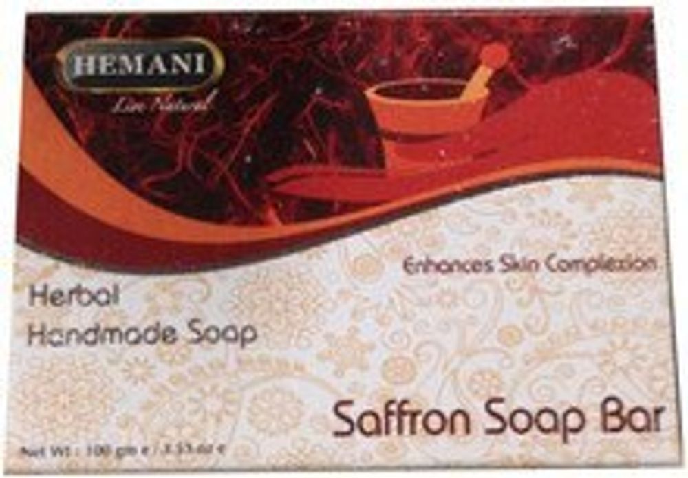 HEMANI Hand Made Soap Saffron 100g