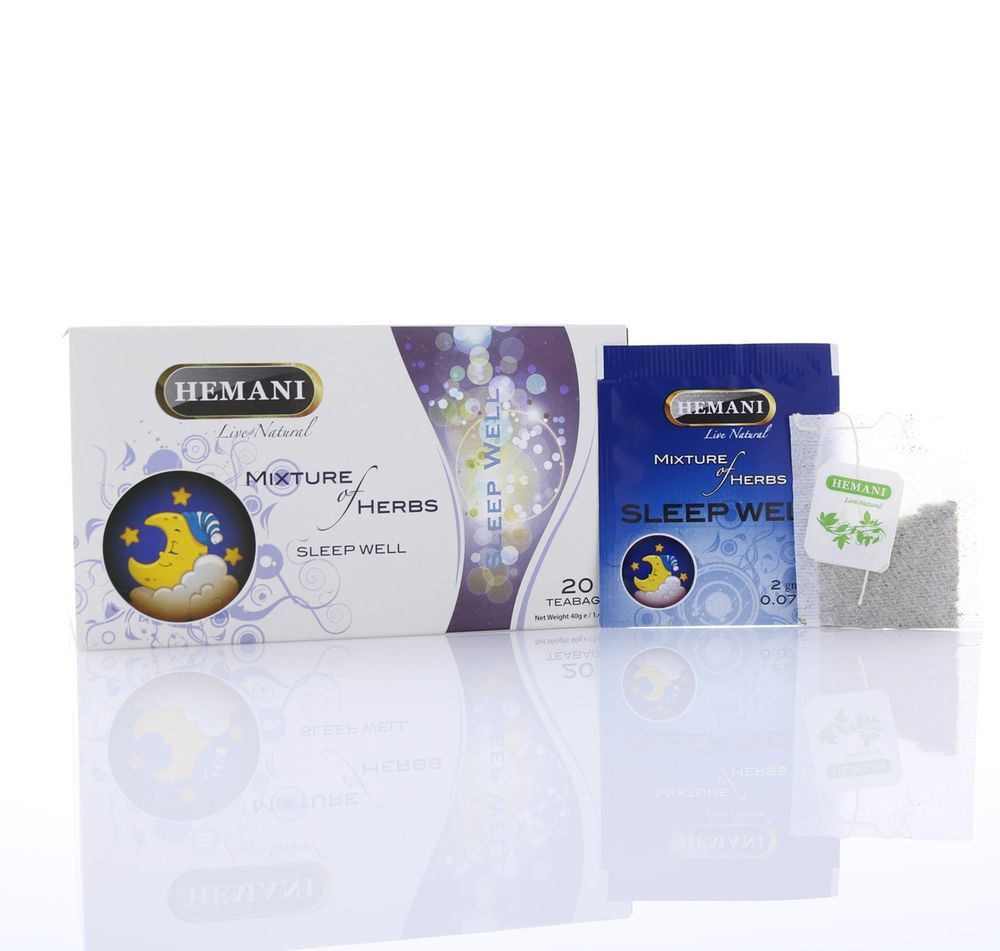 HEMANI Wellness Tea Sleep Well 20 Tea Bags