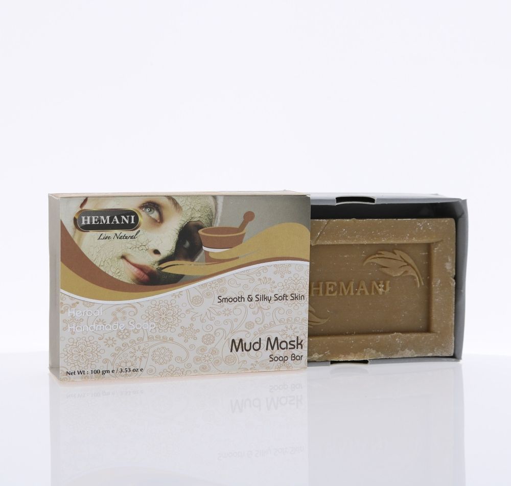 HEMANI Herbal Transparent Soap Mud 100g