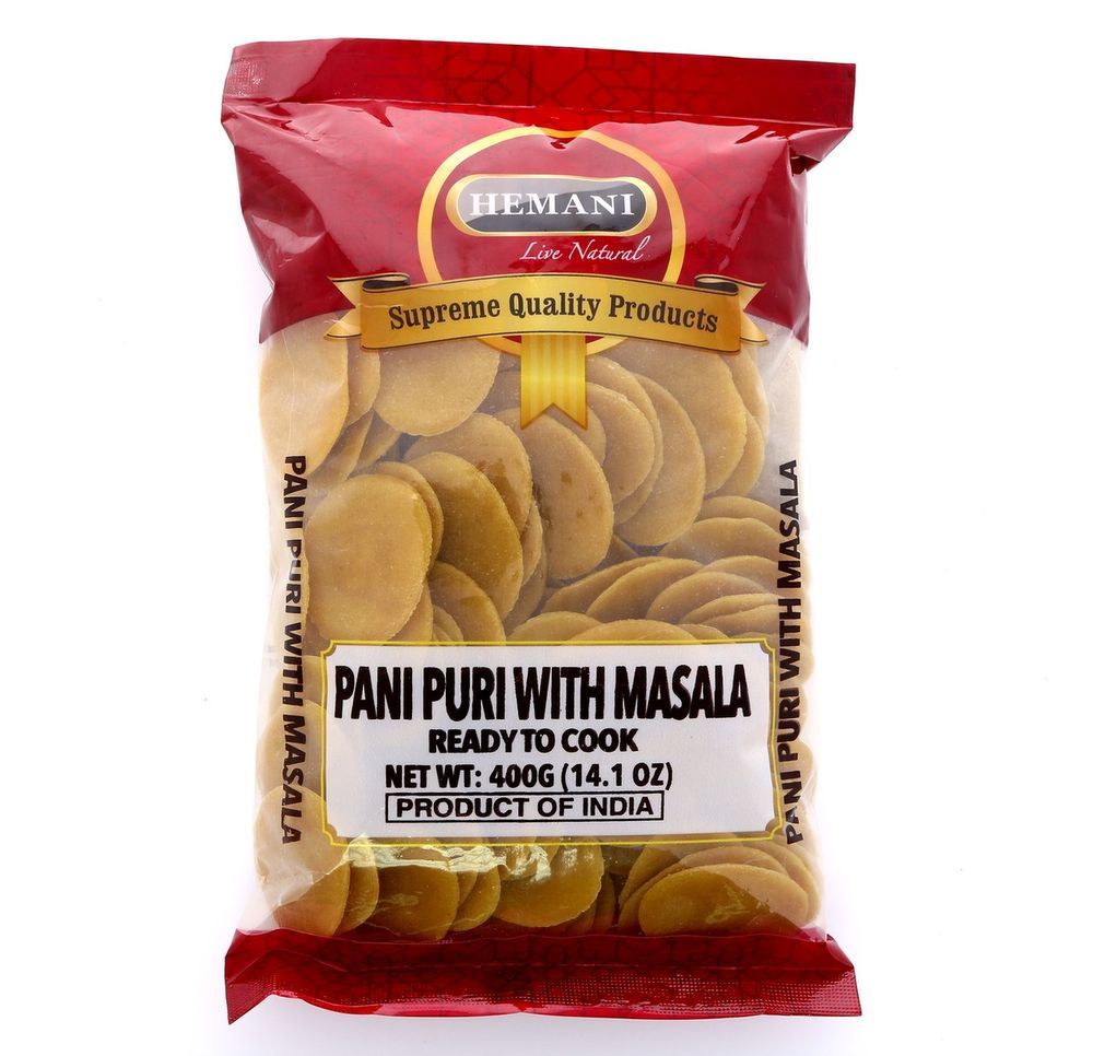 HEMANI Pani Puri Coins with Masala 400g