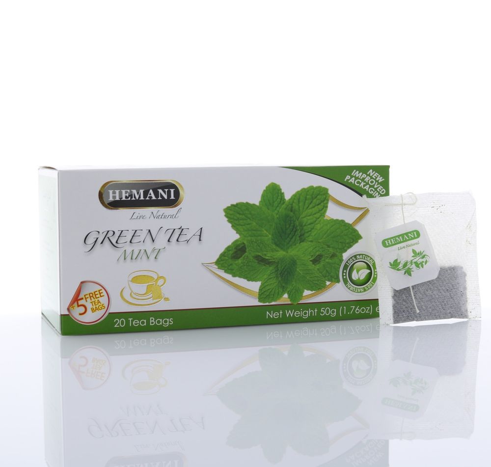 HEMANI Green Tea Mint 40g