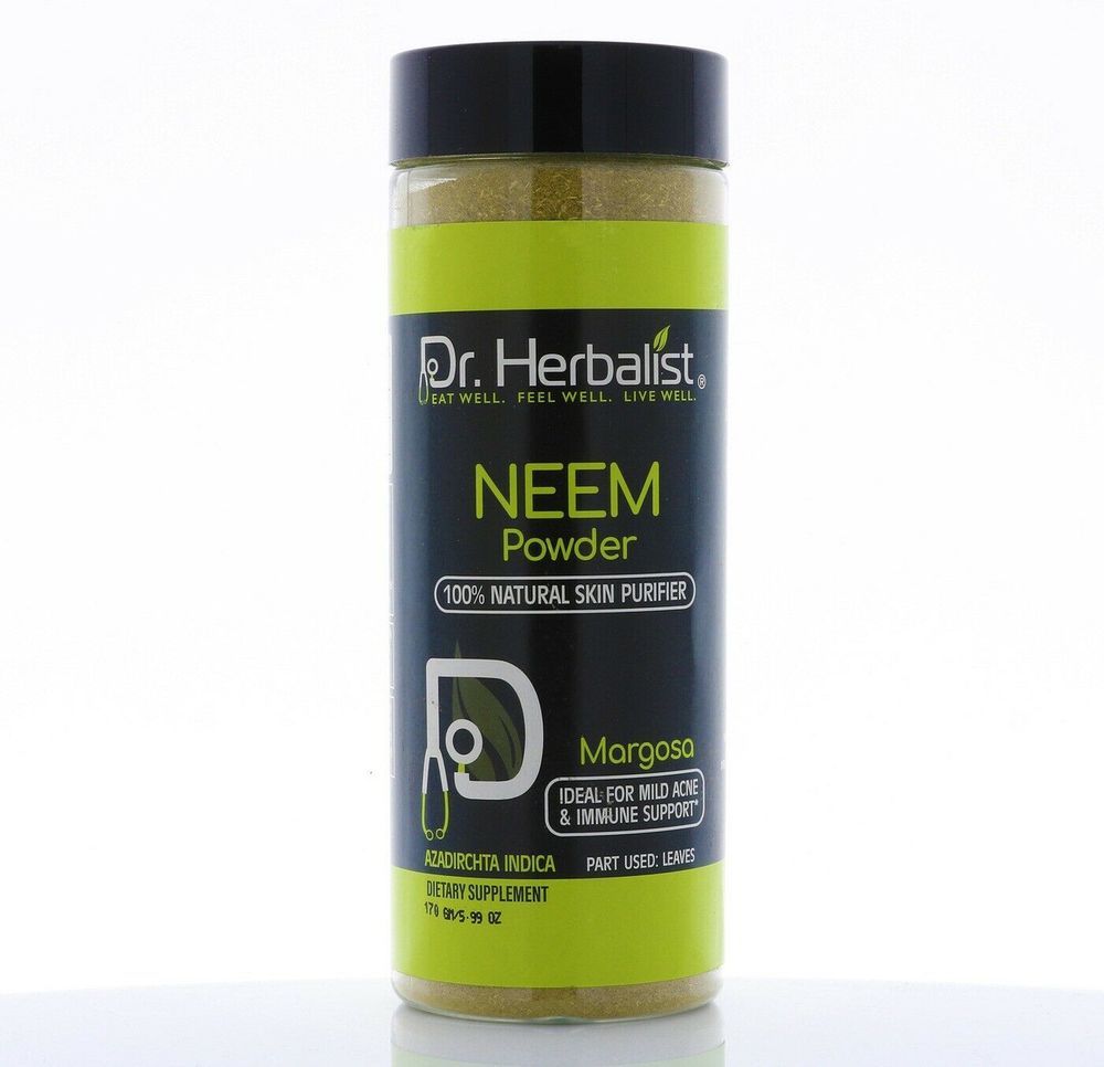 DR. HERBALIST Neem Powder Bottle 170g