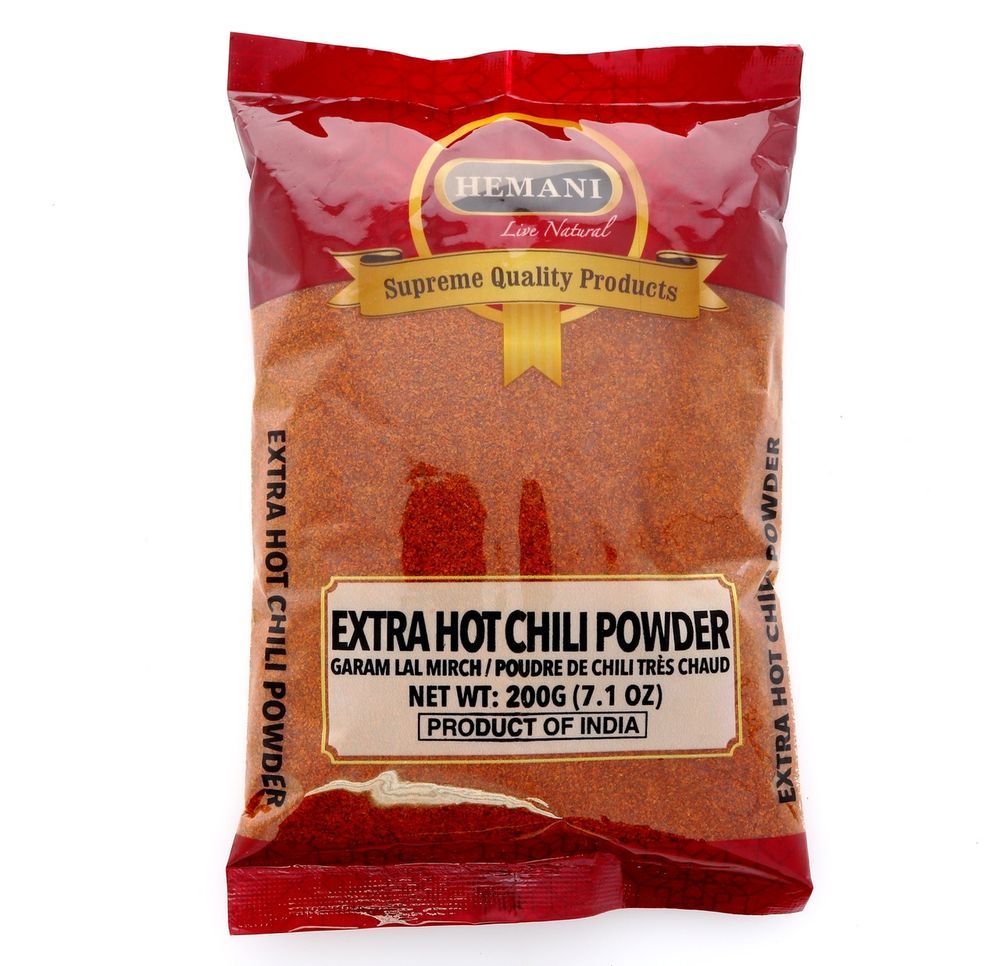 HEMANI Extra Hot Chili Ground ( Hot Mirchi Powder) 200g