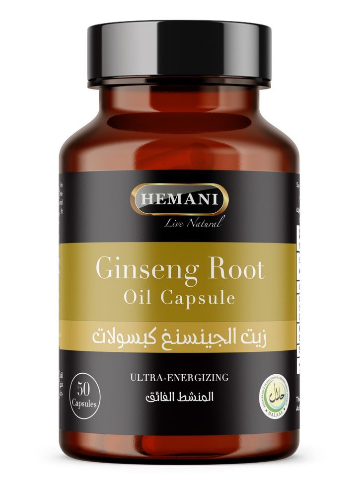HEMANI Ginseng Root Oil 50 Capsule