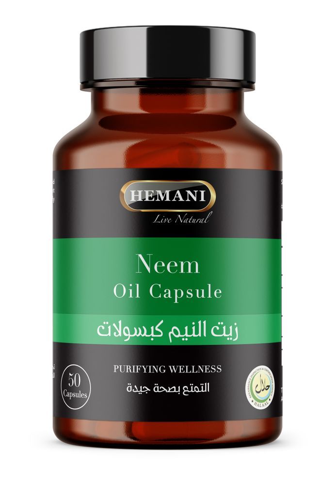 HEMANI Neem Oil 50 Capsule