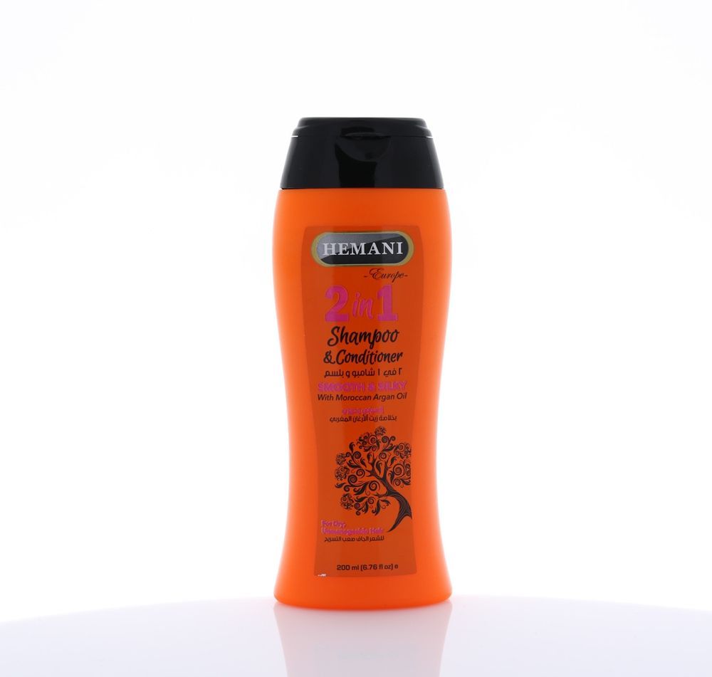 HEMANI Smooth & Silky 2In1 Shampoo 200mL