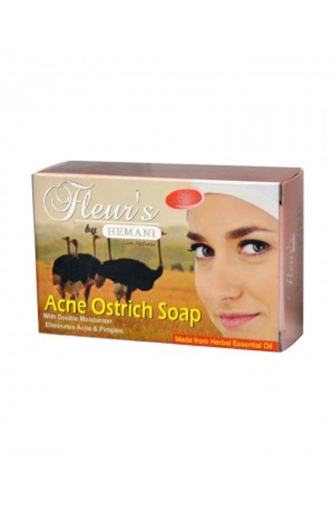 HEMANI Fleurs Acne Ostrich Soap 70g