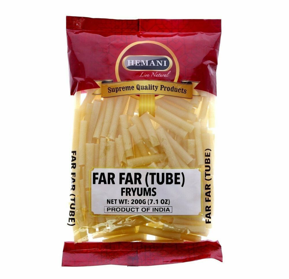 HEMANI Far Far (Fryum) Tube Plain 200g