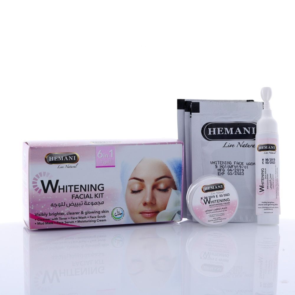 HEMANI Whitening Facial Kit 6in1