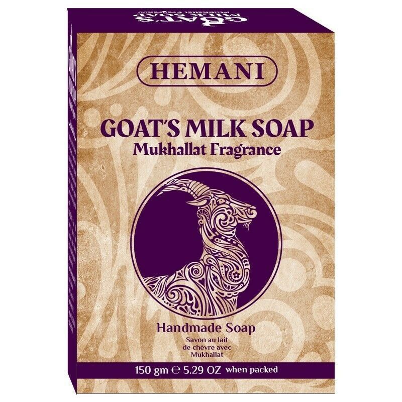 HEMANI Goat Milk Soap Mukhallat 150g