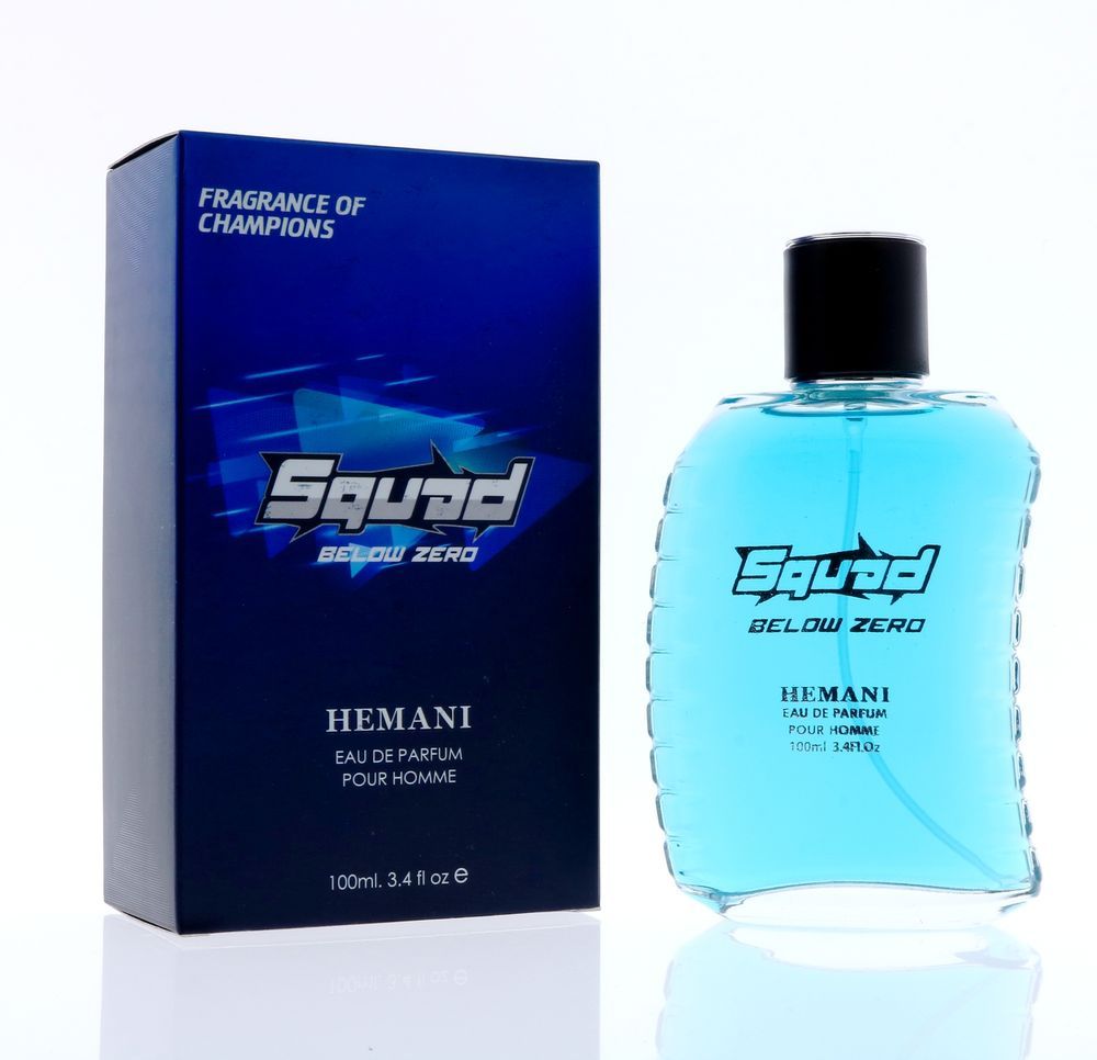 HEMANI Squad Perfume Below Zero for Men 100mL