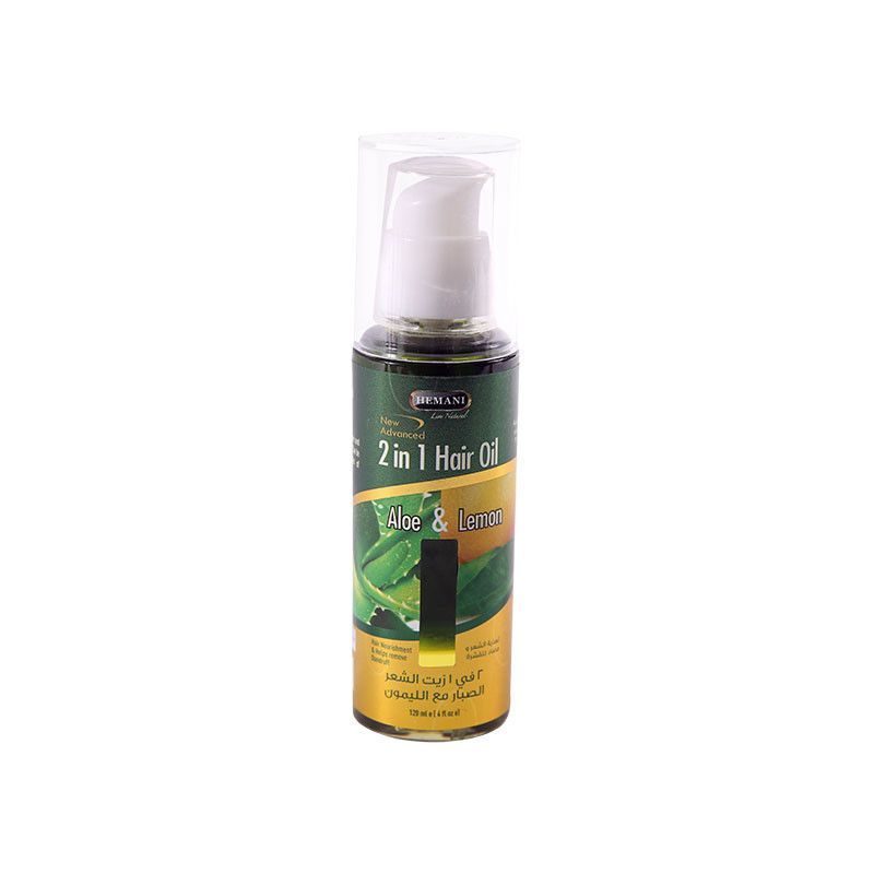 HEMANI Hair Oil Aloe & Lemon 120mL