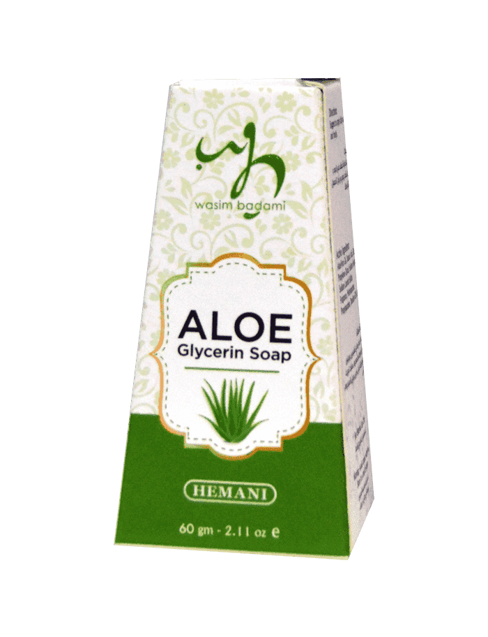 HEMANI Triangle Aloe Soap 60g