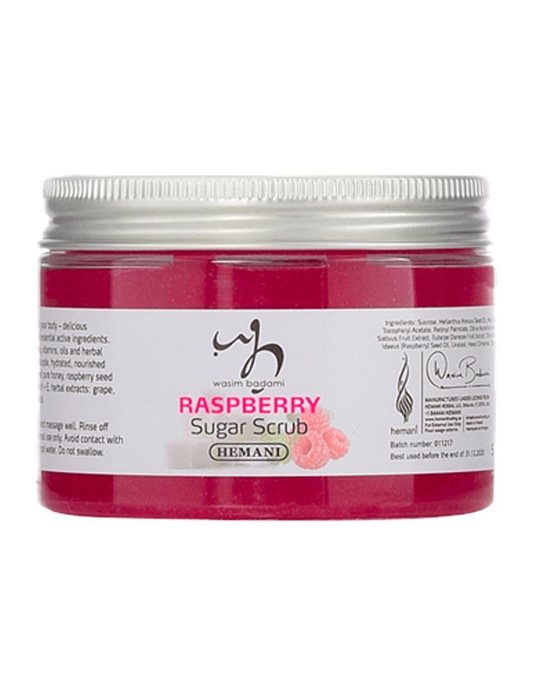 WB HEMANI Raspberry Sugar Scrub 150mL