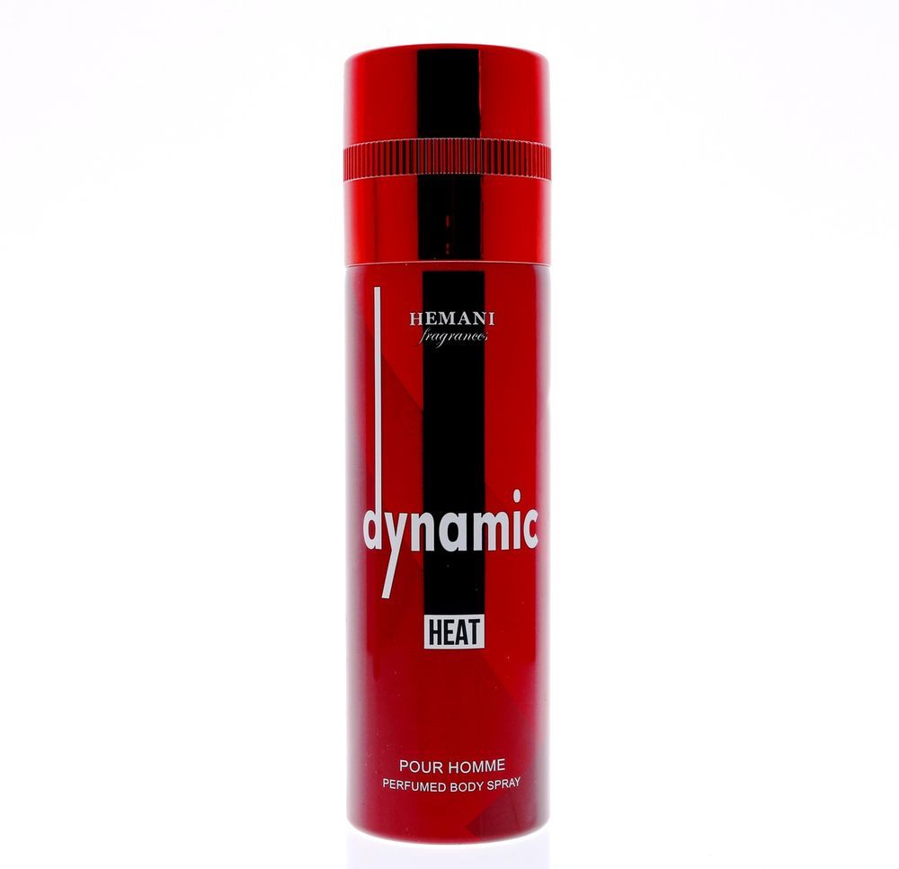 HEMANI Dynamic Heat Deodorant Spray 200mL (7 OZ) for Men