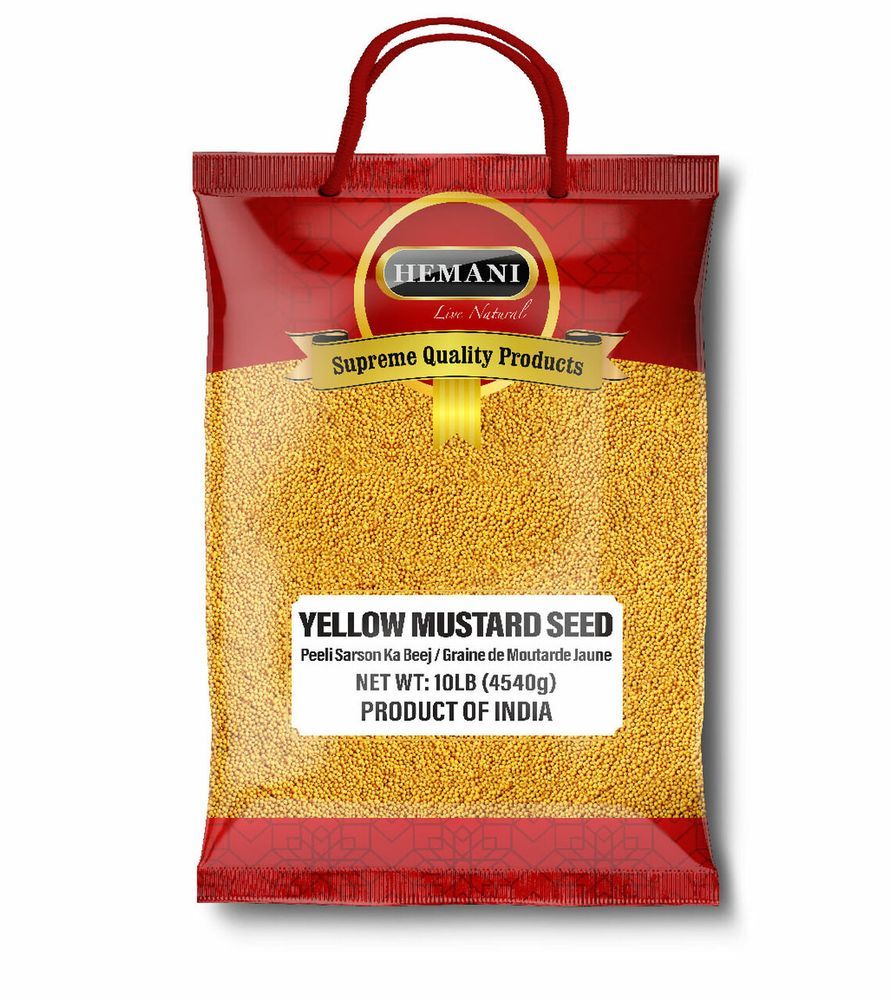 HEMANI Restaurant Pack Mustard Seed Yellow 10LB