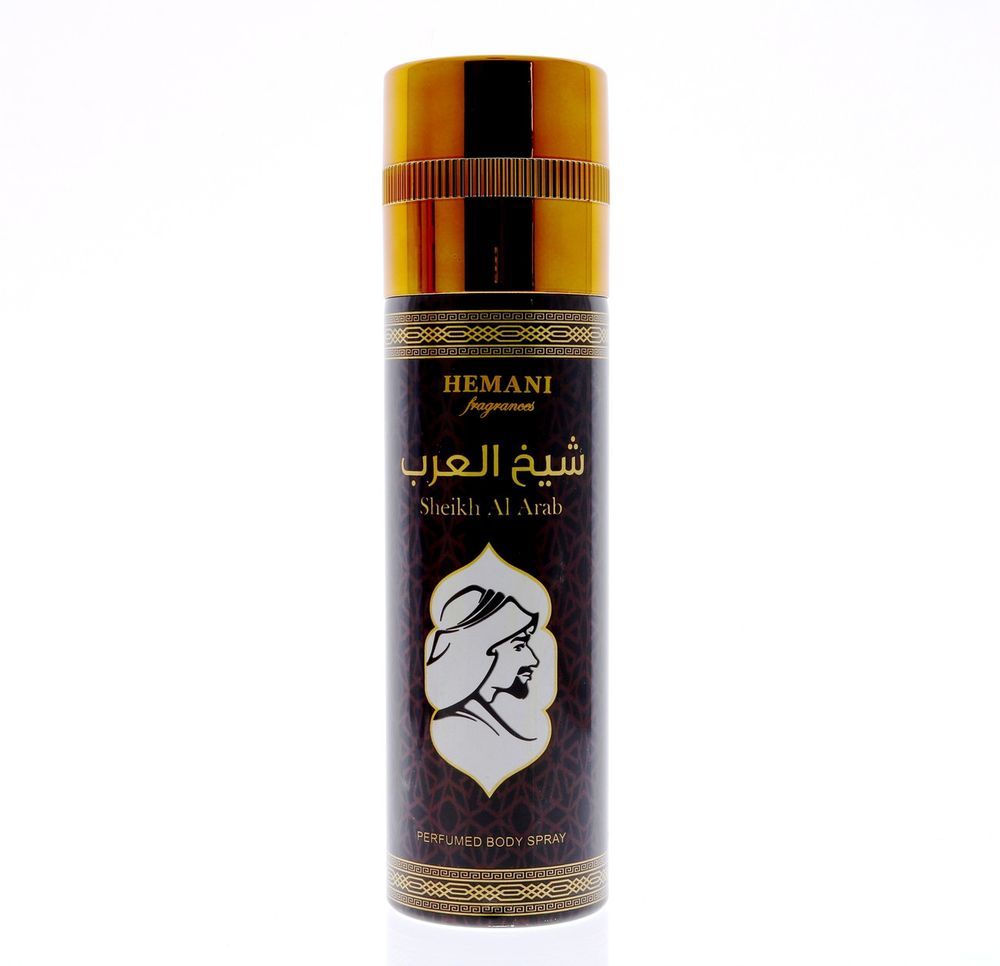 HEMANI Shiekh al Arab Deodorant Spray 200mL (7 OZ) for Men