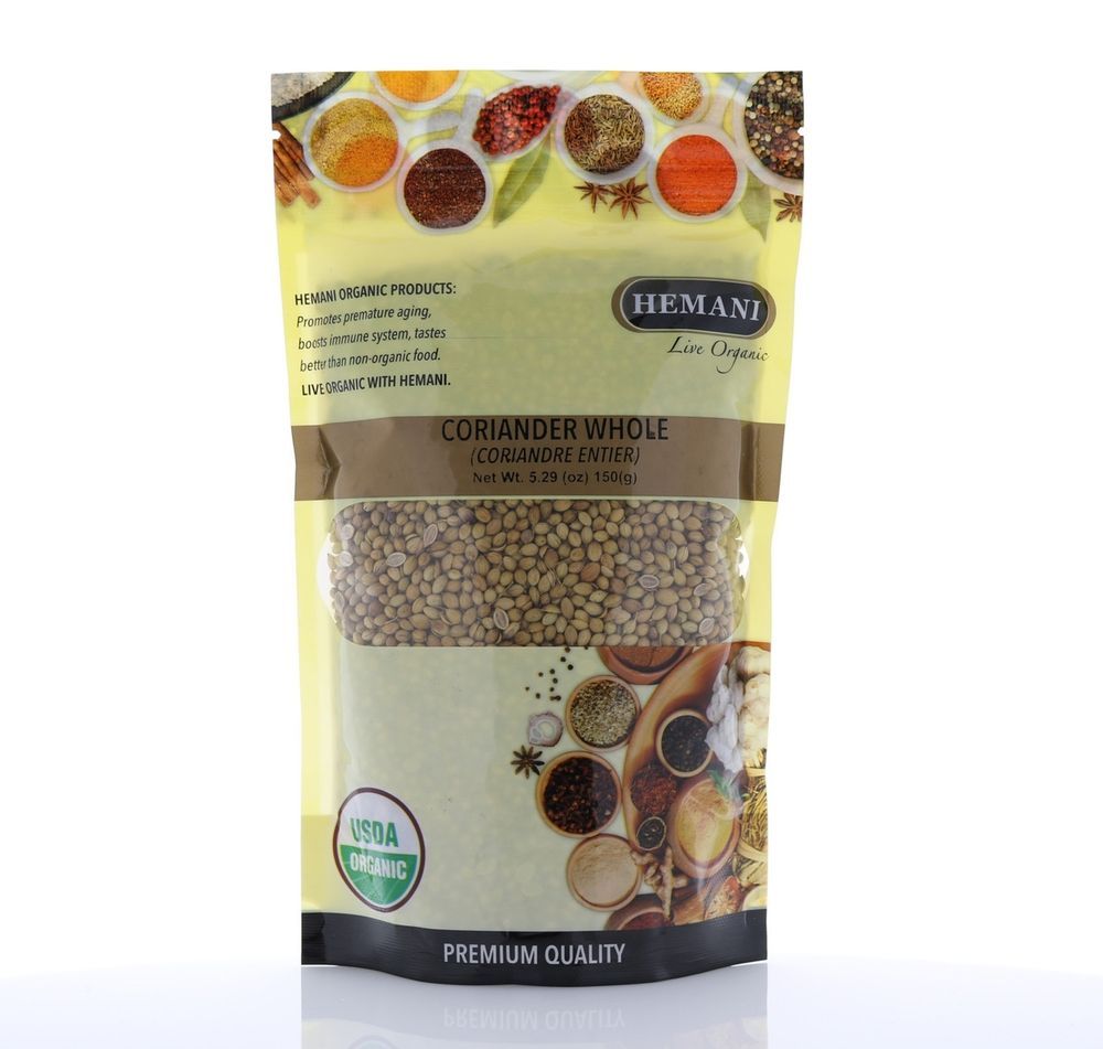 HEMANI Organic Coriander Whole 150g