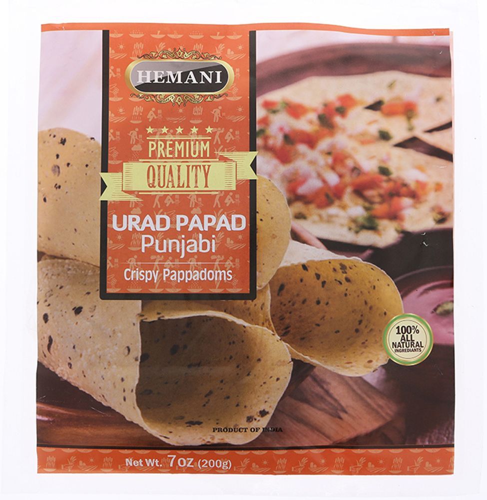 HEMANI Urad Papad Punjabi 200g