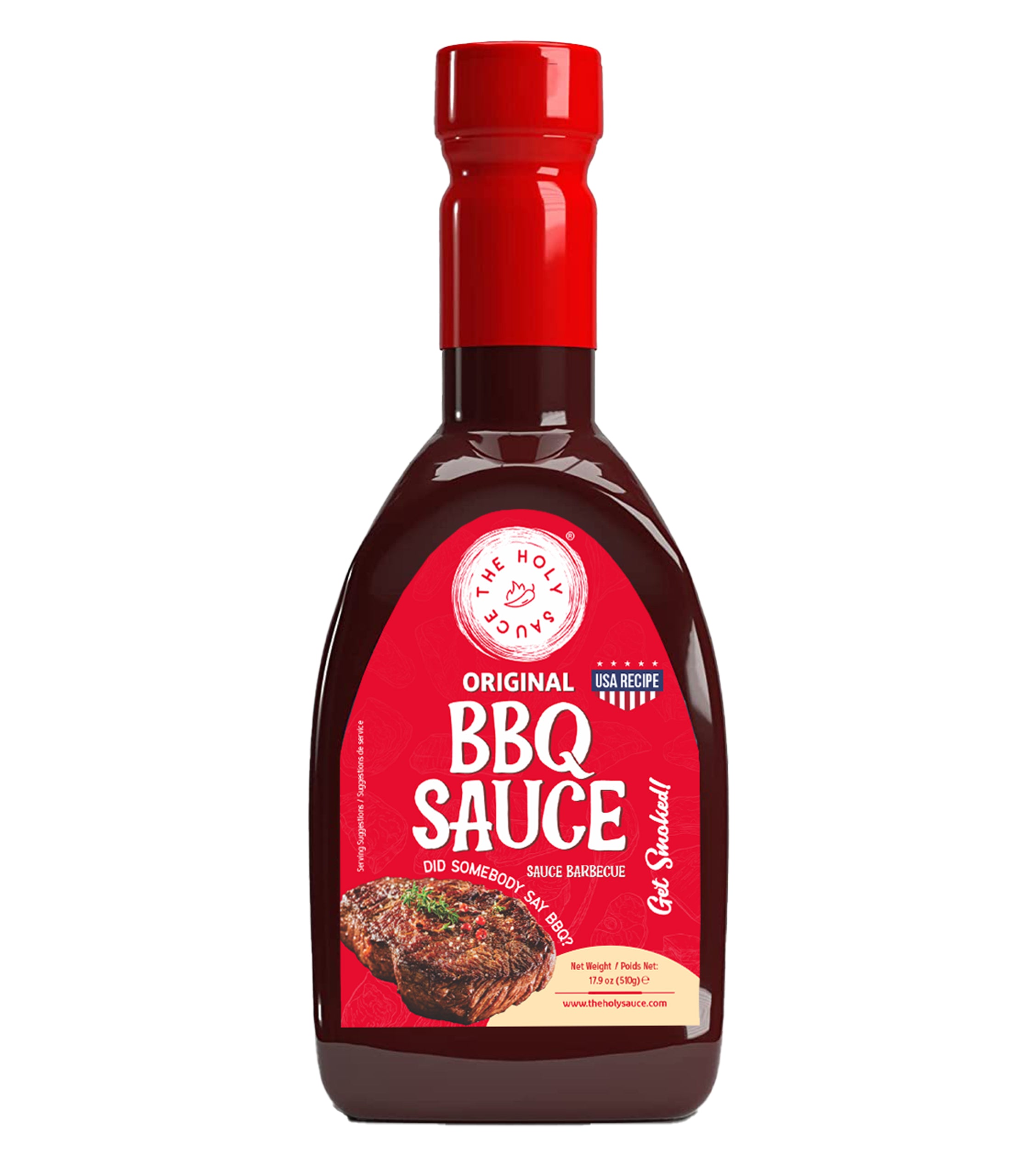 HOLY SAUCE American BBQ Sauce 510g