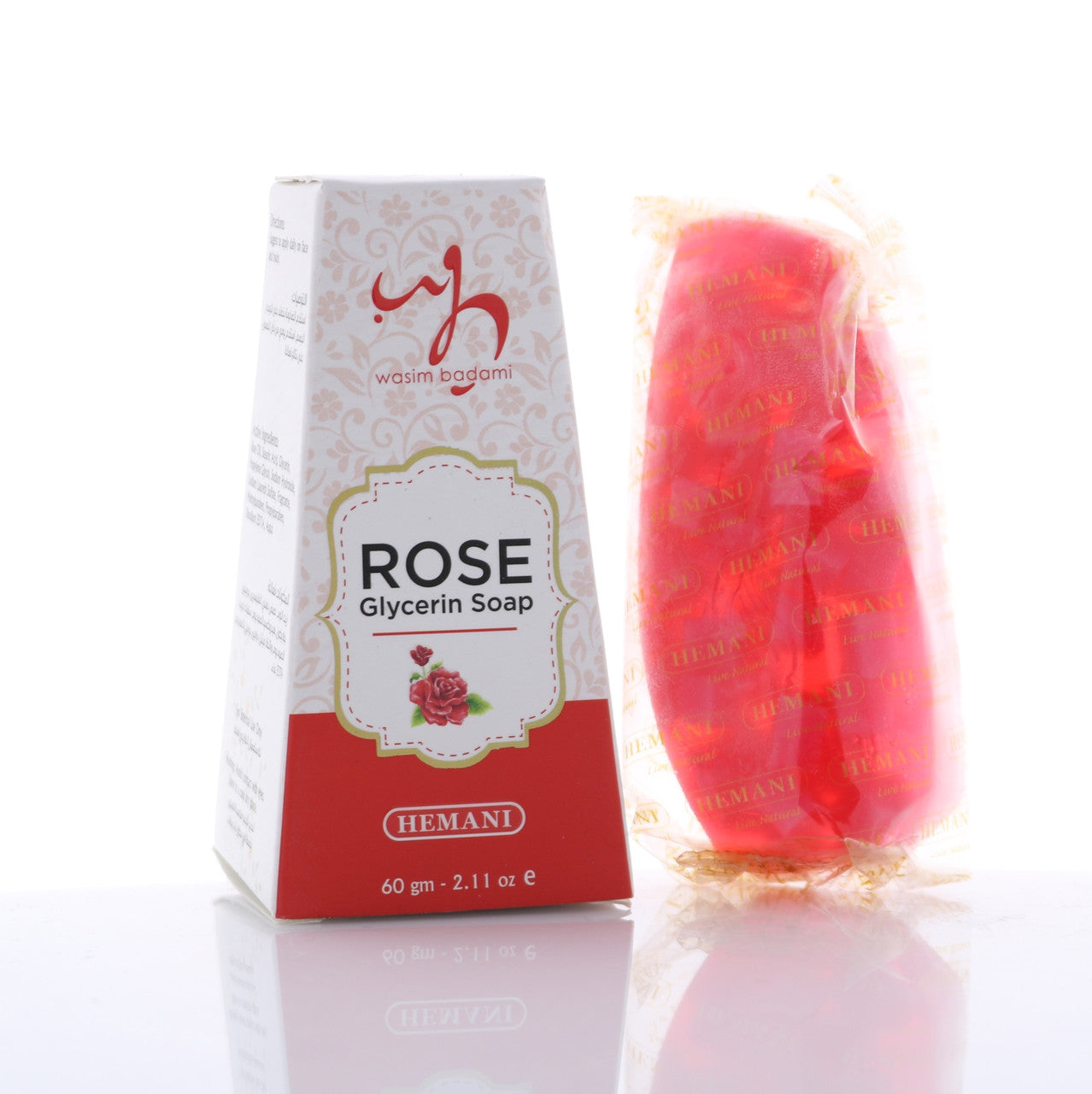 HEMANI Triangle Rose Soap 60g