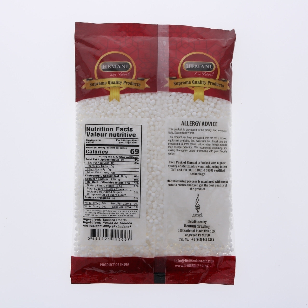 HEMANI Sabudana 400g