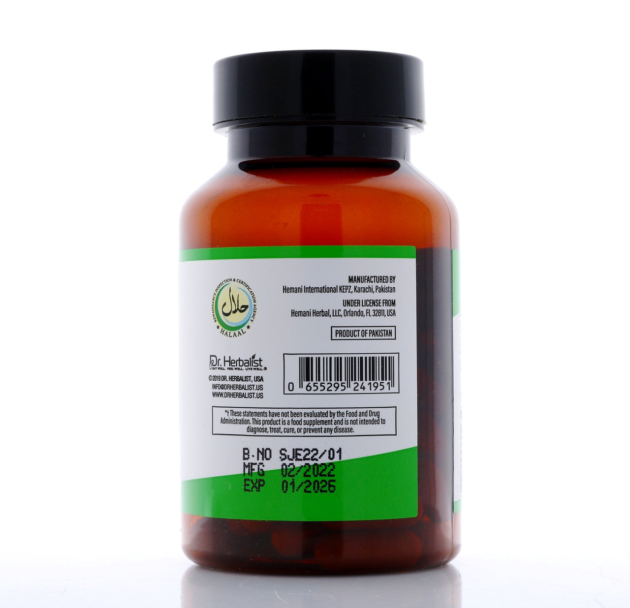 DR. HERBALIST Shilajit Extract 450mg 60 Capsules