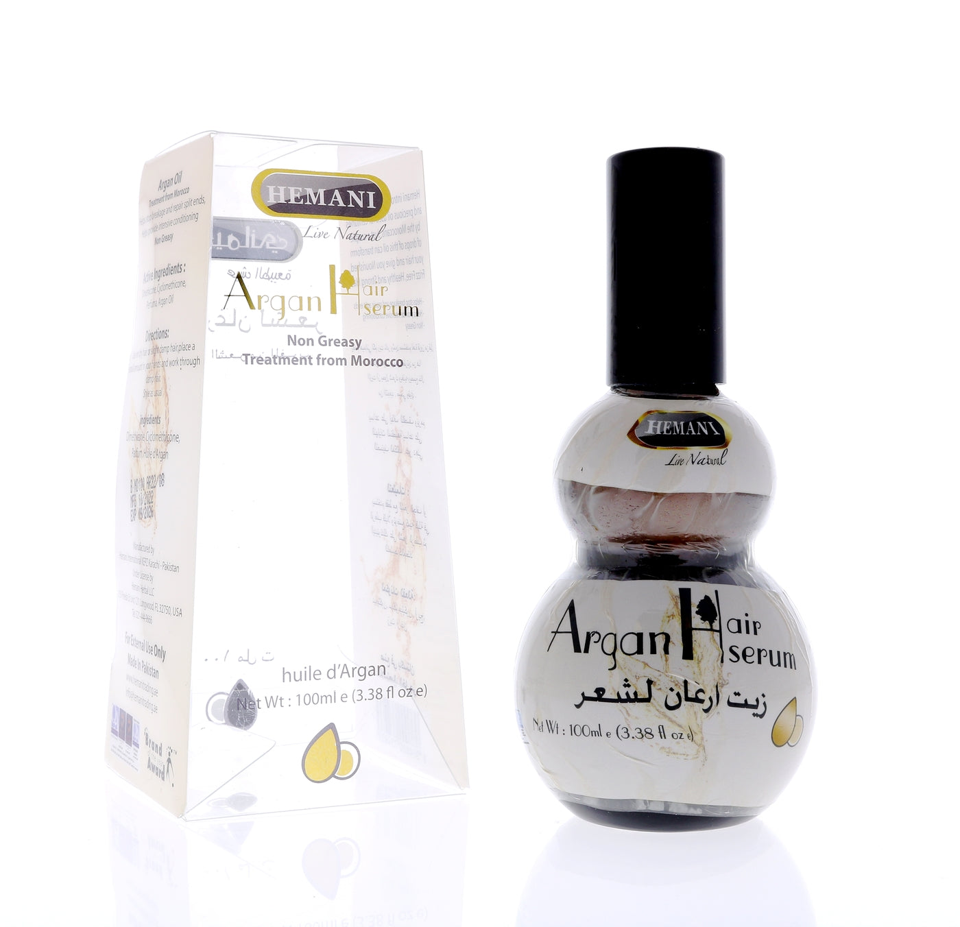 HEMANI Europe Argan Hair Serum 100mL