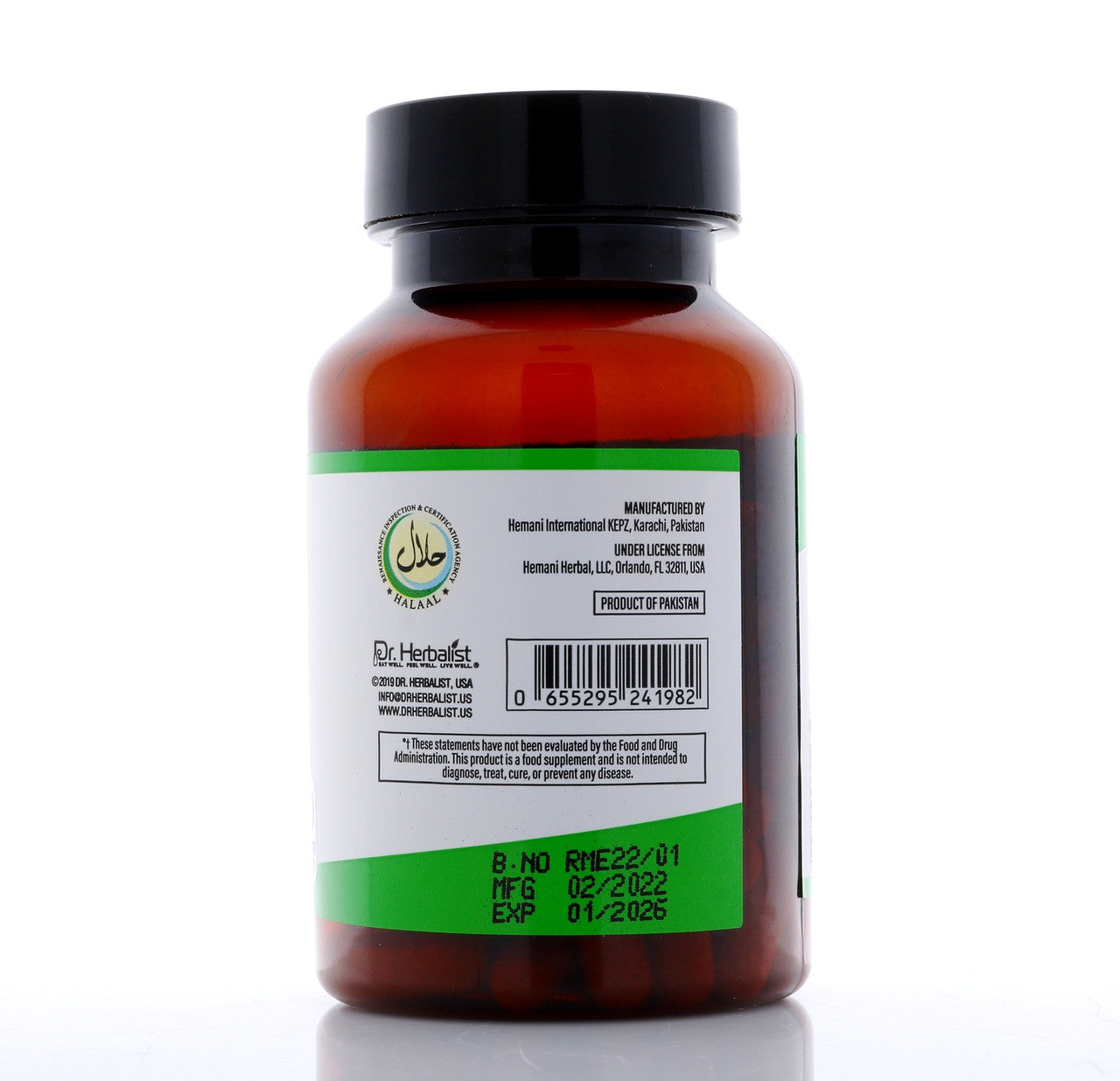 DR. HERBALIST Red Methi Extract 450mg 60 Capsules