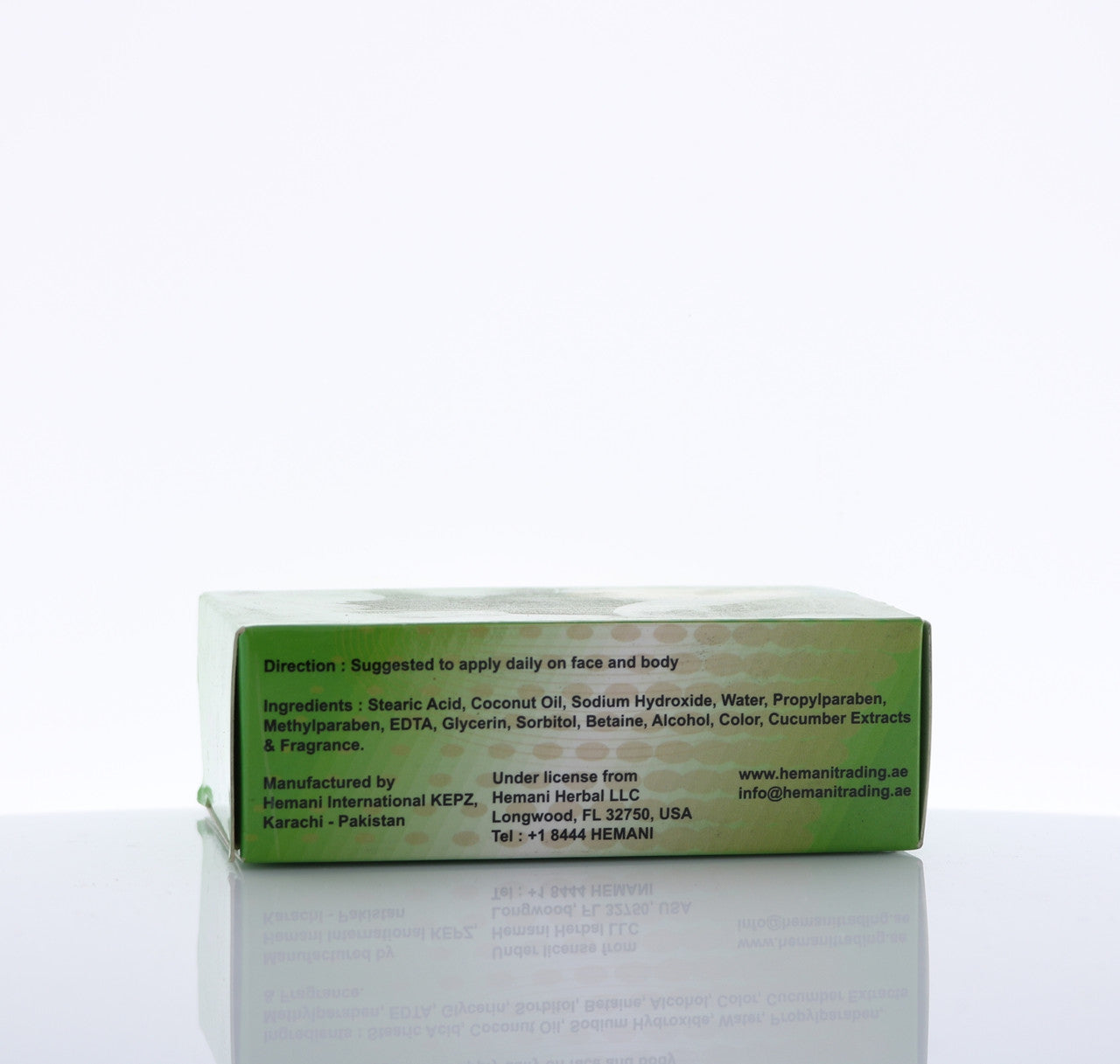 HEMANI Transparent Soap Cucumber 100g